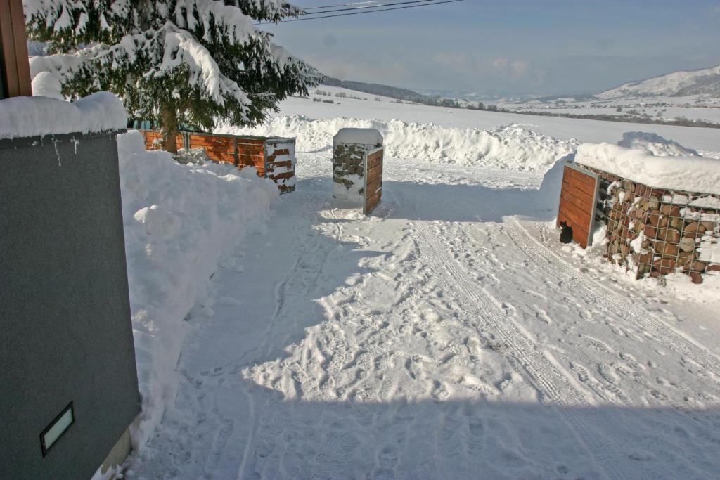 Ferienwohnung Modry Dom Spišské Bystré Exterior foto