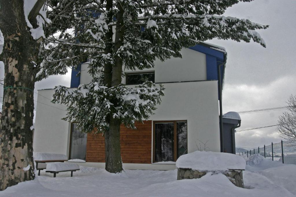 Ferienwohnung Modry Dom Spišské Bystré Exterior foto